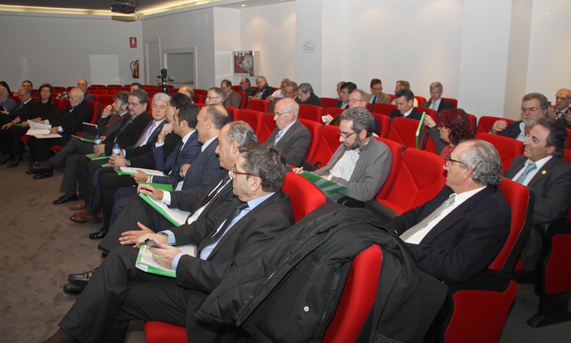 Presidentes de Colegios Veterinarios durante la Asamblea General.