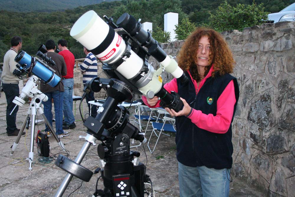 Maritxu Poyal, veterinaria en Cádiz y aficionada a la astrofotografía