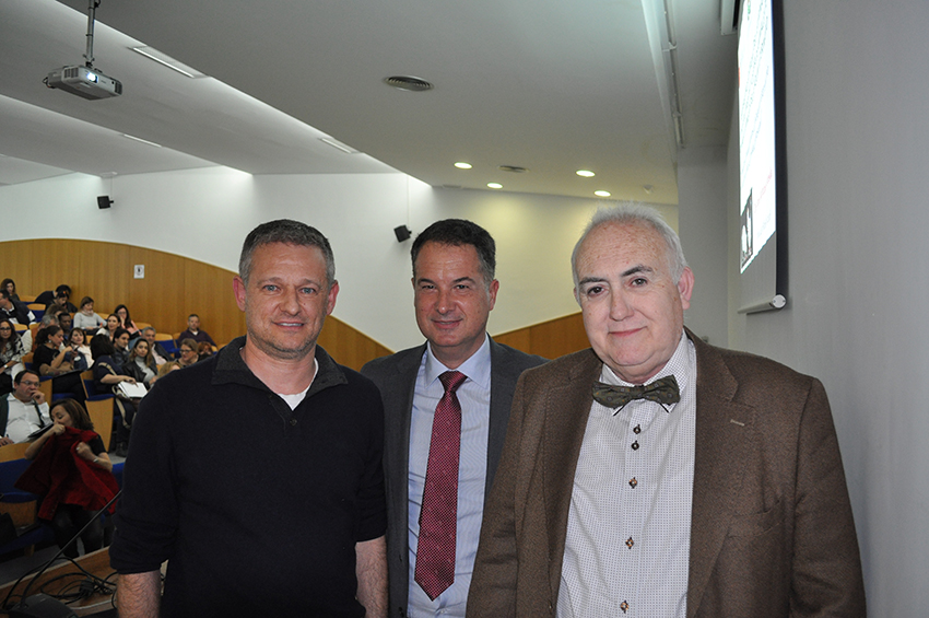 Jaime L. Martínez, Alfredo Fernández y Fulgencio Fernández.