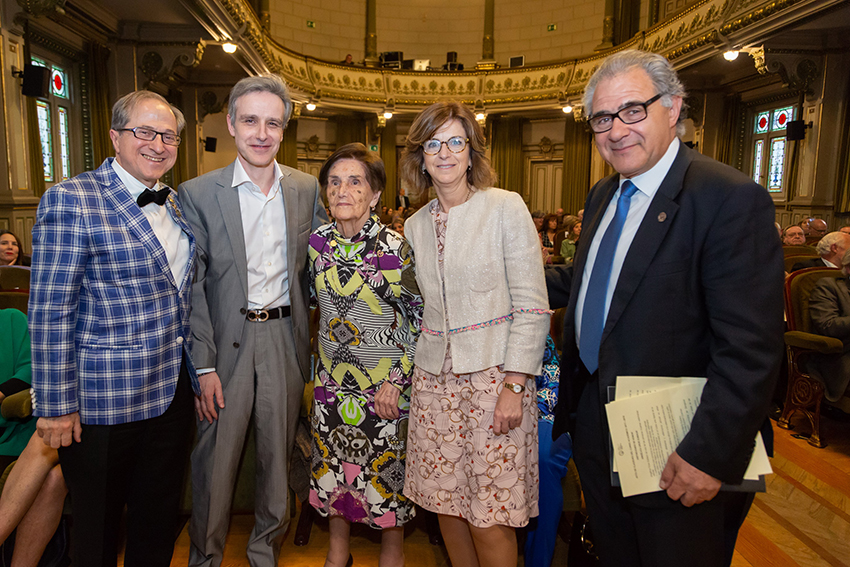 Ricardo Franco, Juan Carlos Orue, Angélica Orue, Nekane Murga y Francisco L. Dehesa.