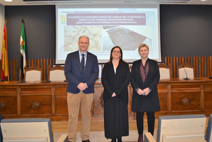 José Marín Sánchez Murillo, María Martín Cuervo y  Eva Pérez Merino.