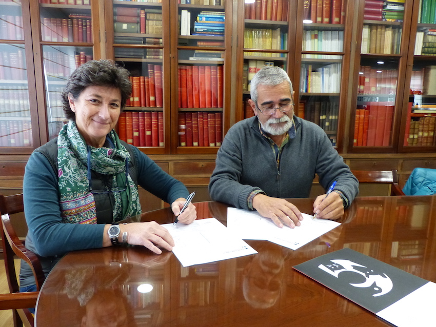 Cristina Velasco y Federico Vilaplana