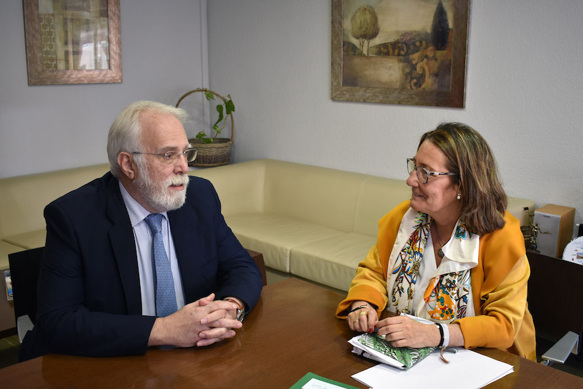 Ignacio Oroquieta y Regina Serrano.